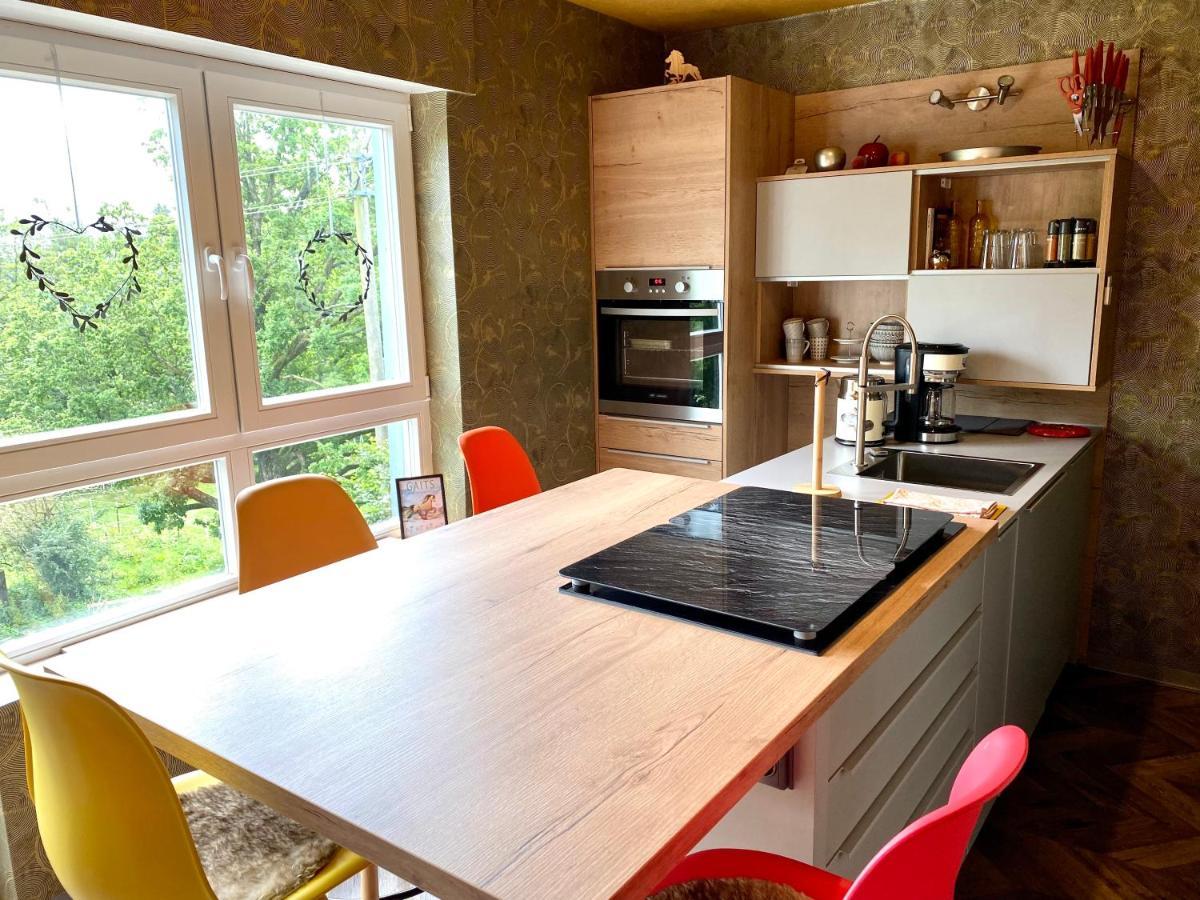 Hof Vierzehnender Im Hohen Venn - 70Qm Maisonette - 2 Schlafzimmer - Wohnkueche - Balkon Mit Grill - Monschau - Eifel - Hunde Willkommen - Islandpferde Exteriér fotografie